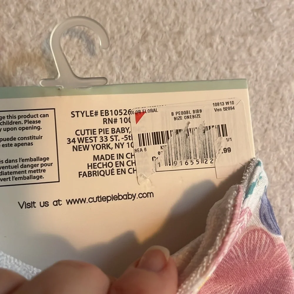 ‼️3/$10‼️ NWT Set/3 Baby Bibs